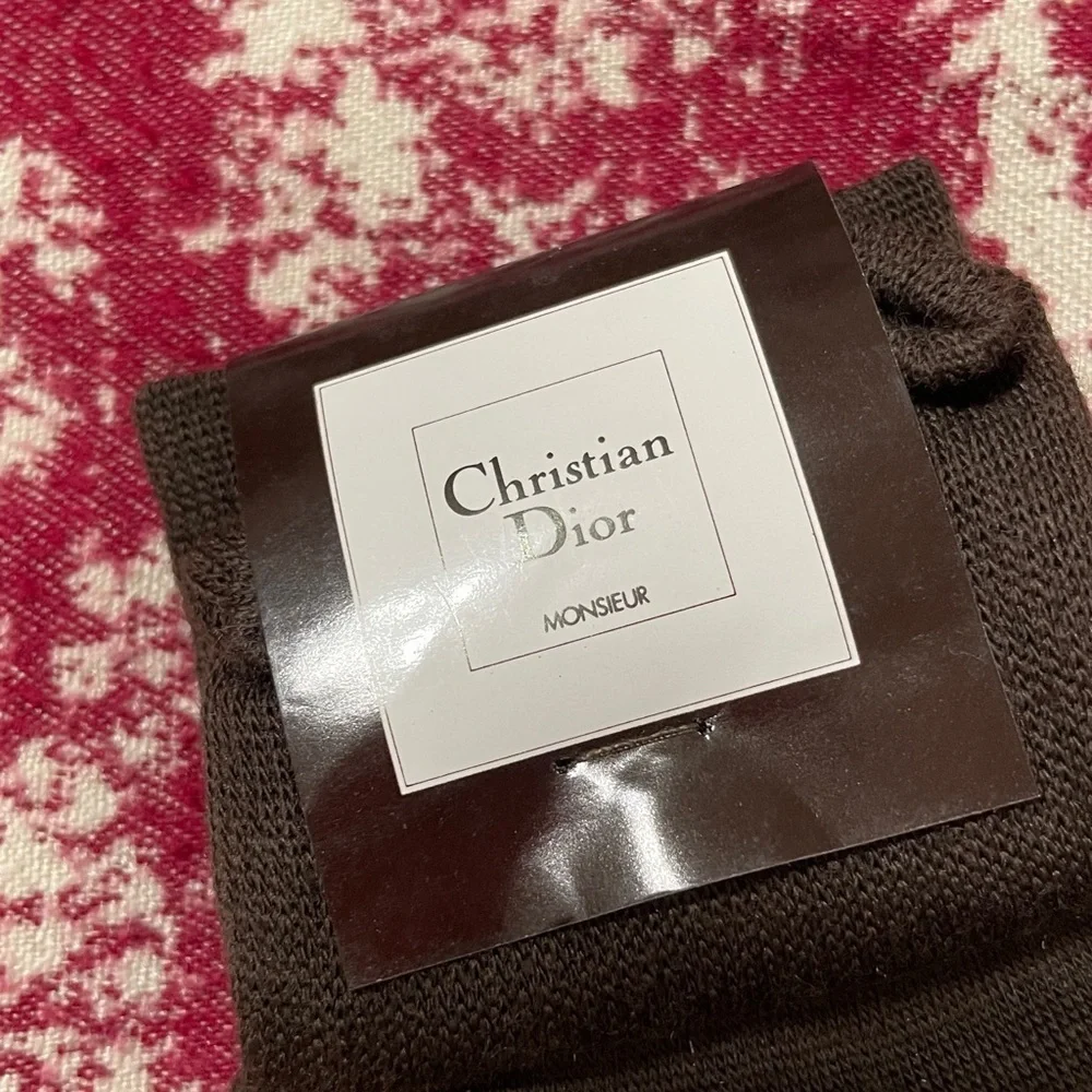 Dior Men's Brown Socks